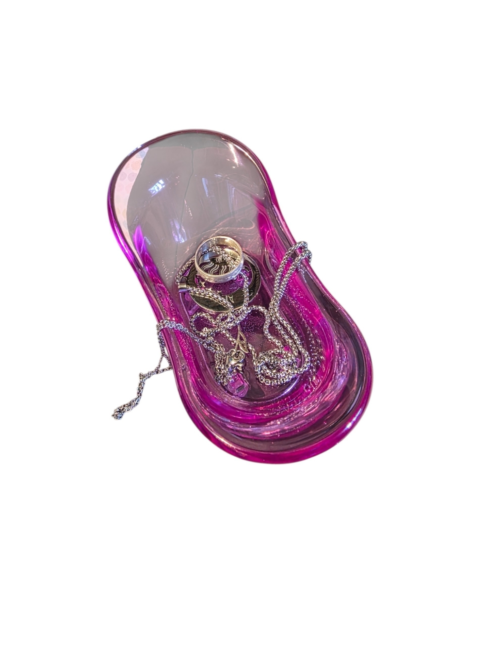 Mini Resin Bathtub In Pink - Picture 5 of 6
